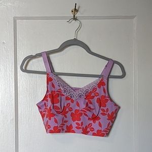 Ruby Ribbon Diva Lace Demiette 36 Hibiscus